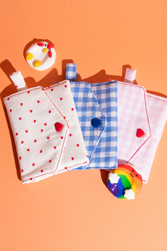 Handgemachte Mini Tasche für deine Sorgensteine