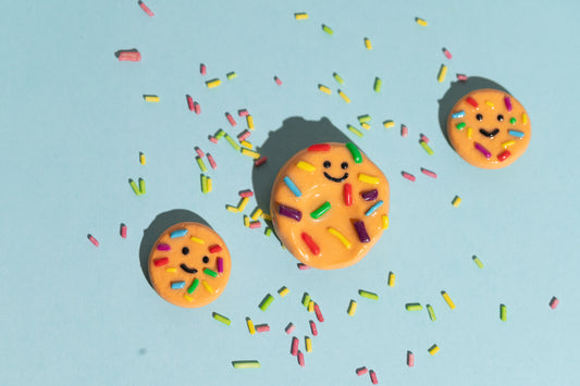 Fidget Toy Sprinkle Cookie Worry Stone