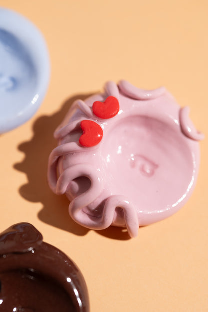 personalisiertes Fidget Toy Gehirn Geschenk mit Buchstaben