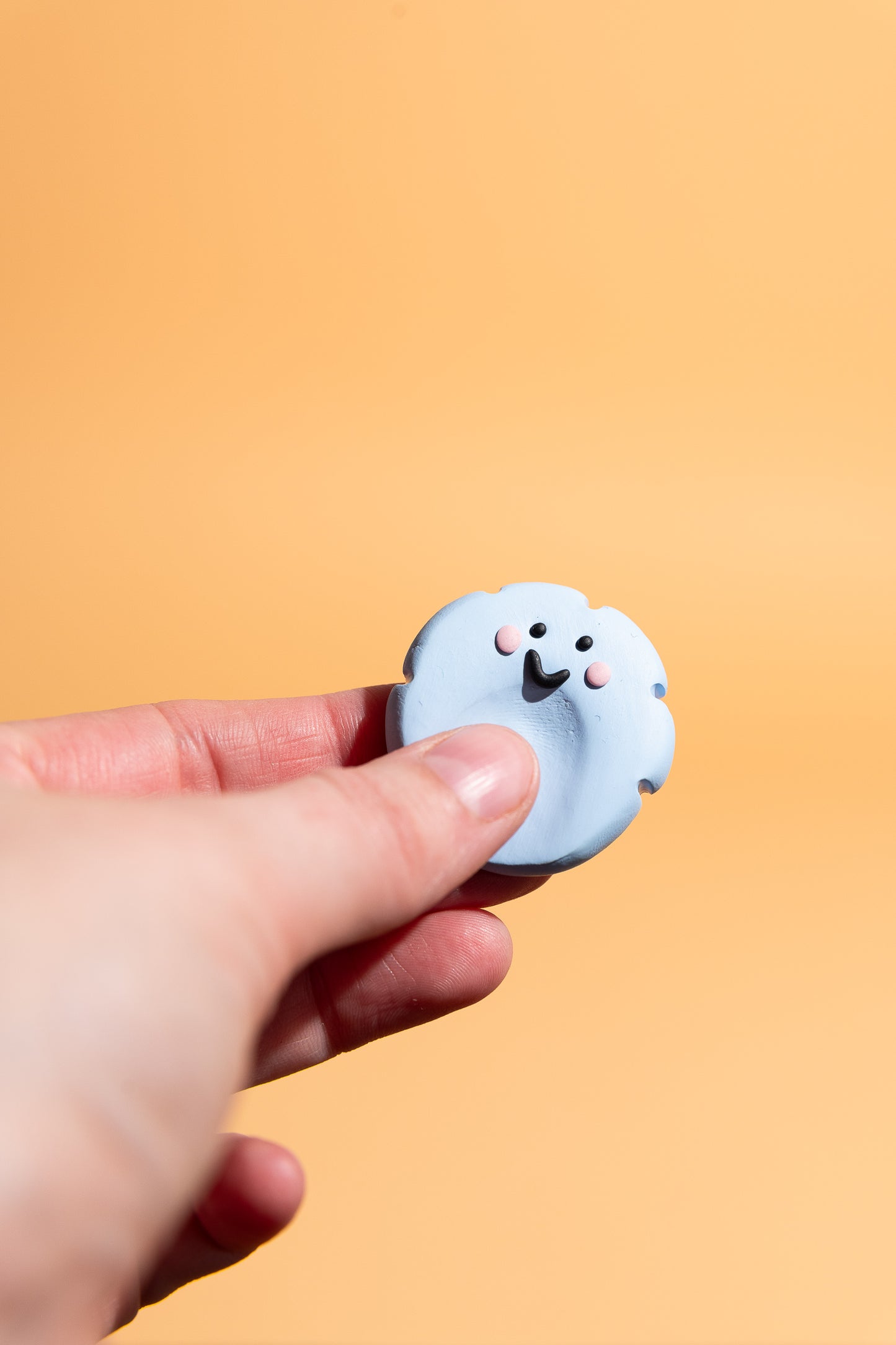 Polymer Clay Wolke Handschmeichler Fidget Toy gegen Stress und Unruhe