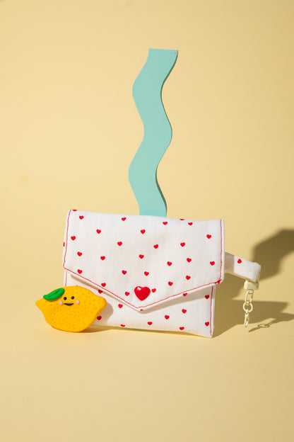 Handgemachte Mini Tasche für deine Sorgensteine