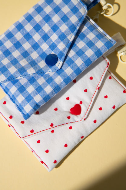 Handgemachte Mini Tasche für deine Sorgensteine