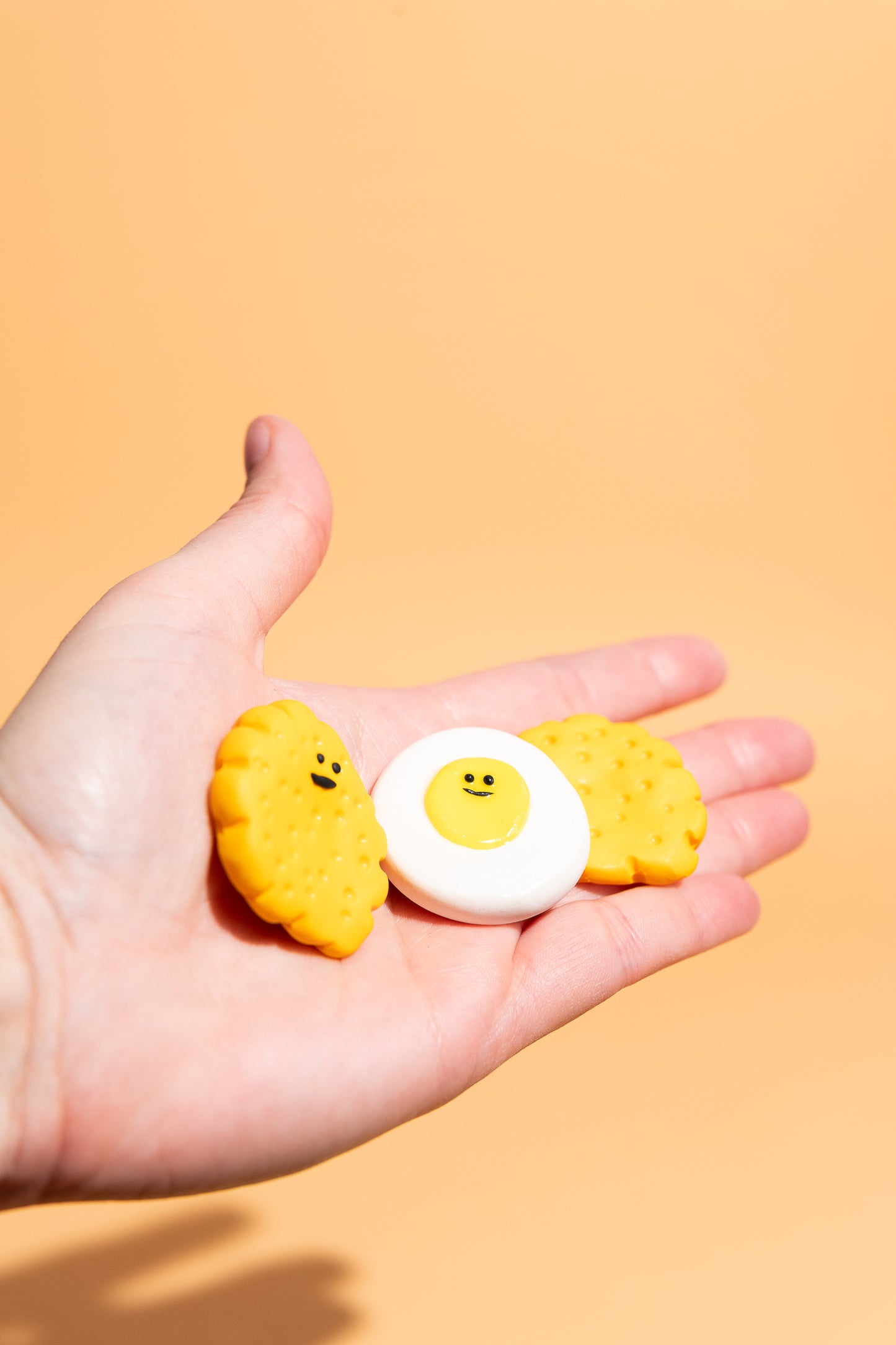 Niedlicher Fidget Toy Sorgenstein für Schreibtisch, Homeoffice und mentale Balance