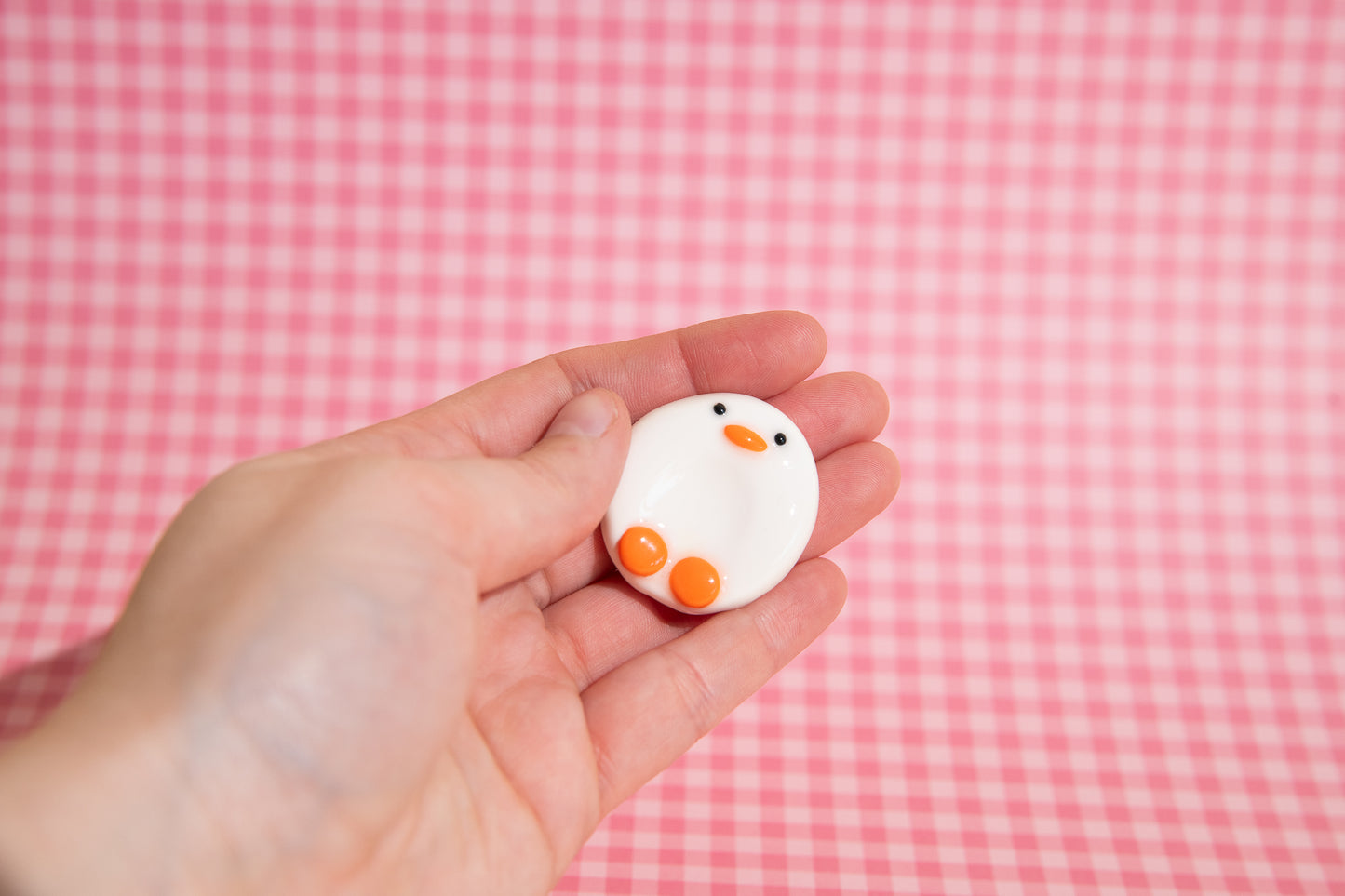 Kleiner Gans Sorgenstein Fidget Toy für ADHS Konzentration und innere Ruhe