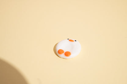 Handgemachter Gans Fidget Toy Sorgenstein wahlweise matt oder mit Resin für individuelle Haptik