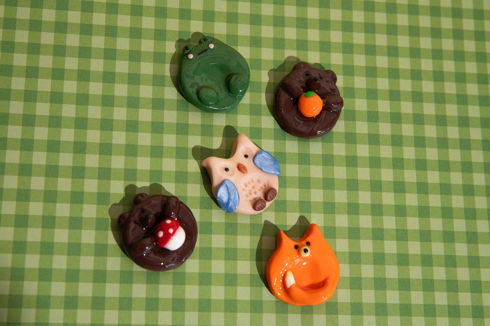 Waldtier Fidget Toy Sorgenstein zur Selbstregulation und Entspannung im Alltag