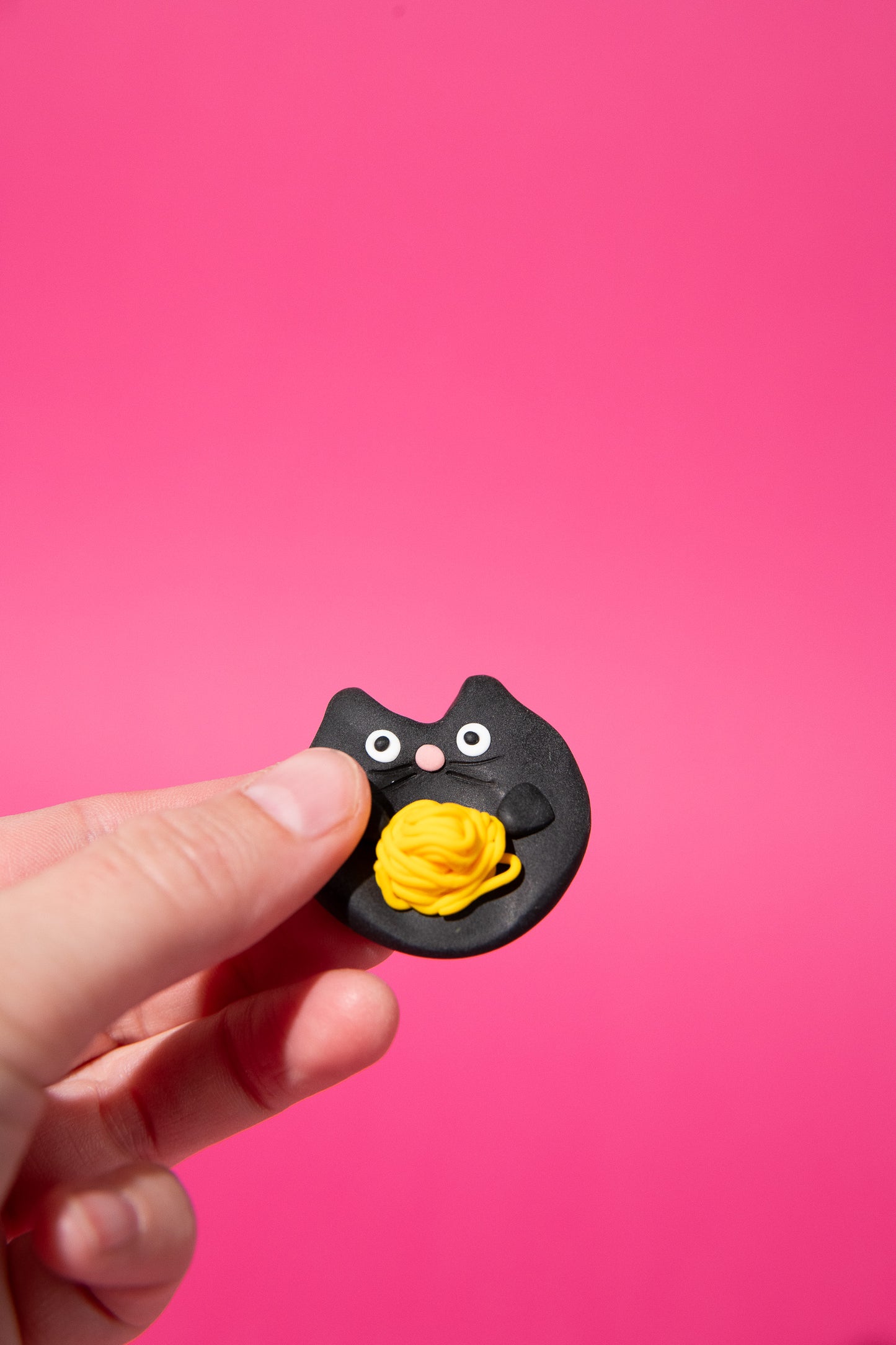 Katzen Fidget Toy mit Pasta zur Förderung von Fokus und Konzentration