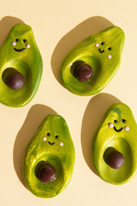 Fidget Toy Avocado Worry Stone