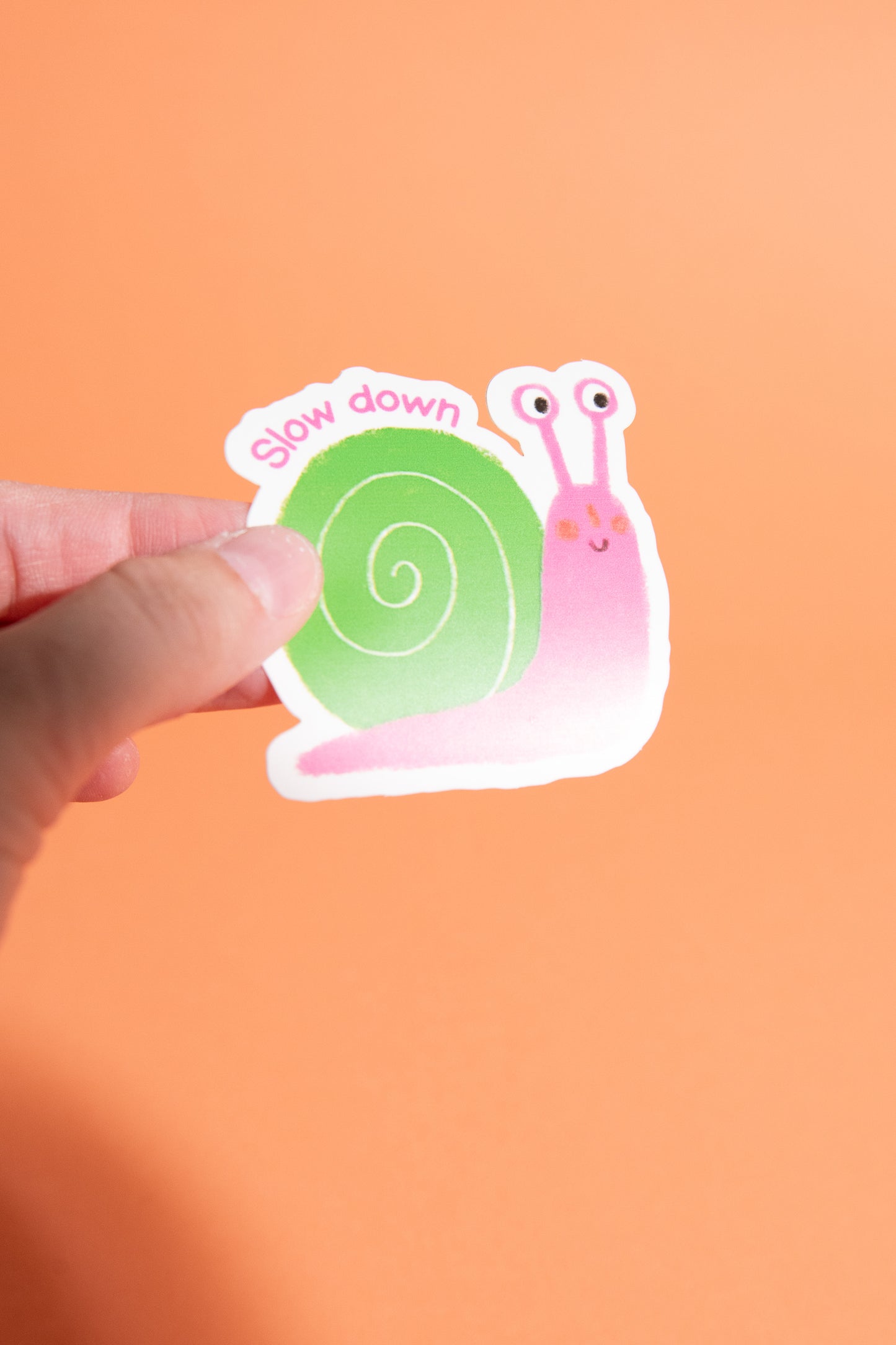 Sticker Schnecke "Slow Down"