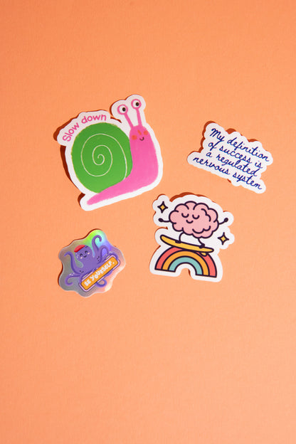 Sticker "Regulated Nervous System"