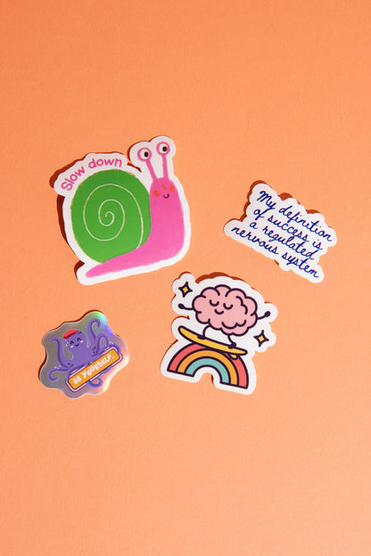 Stickerset Neurodiversität