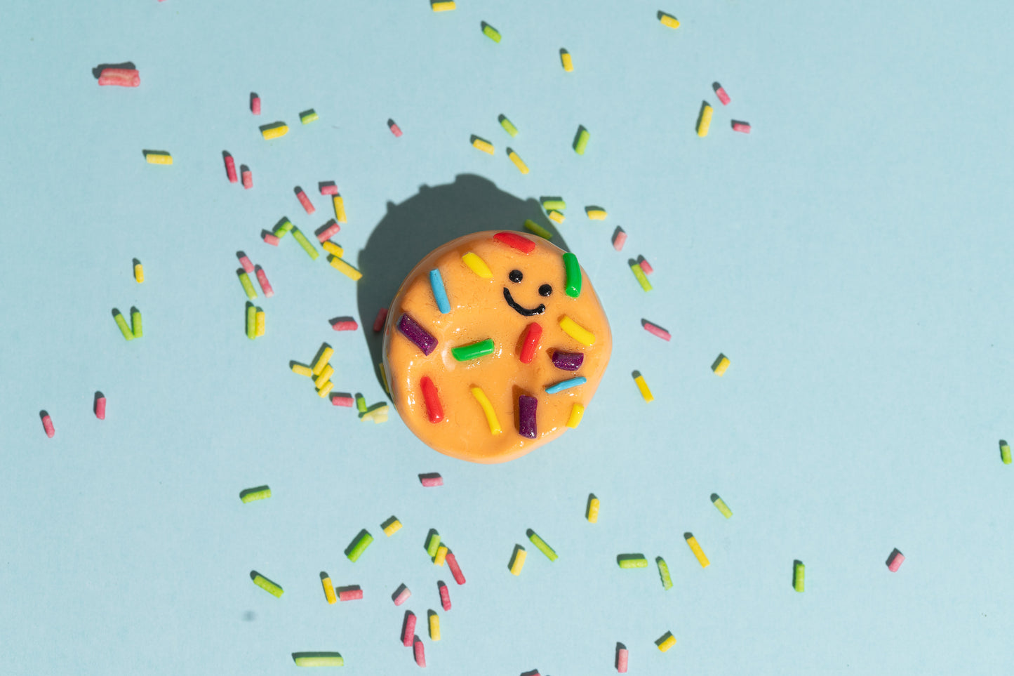 Fidget Toy Sprinkle Cookie Worry Stone