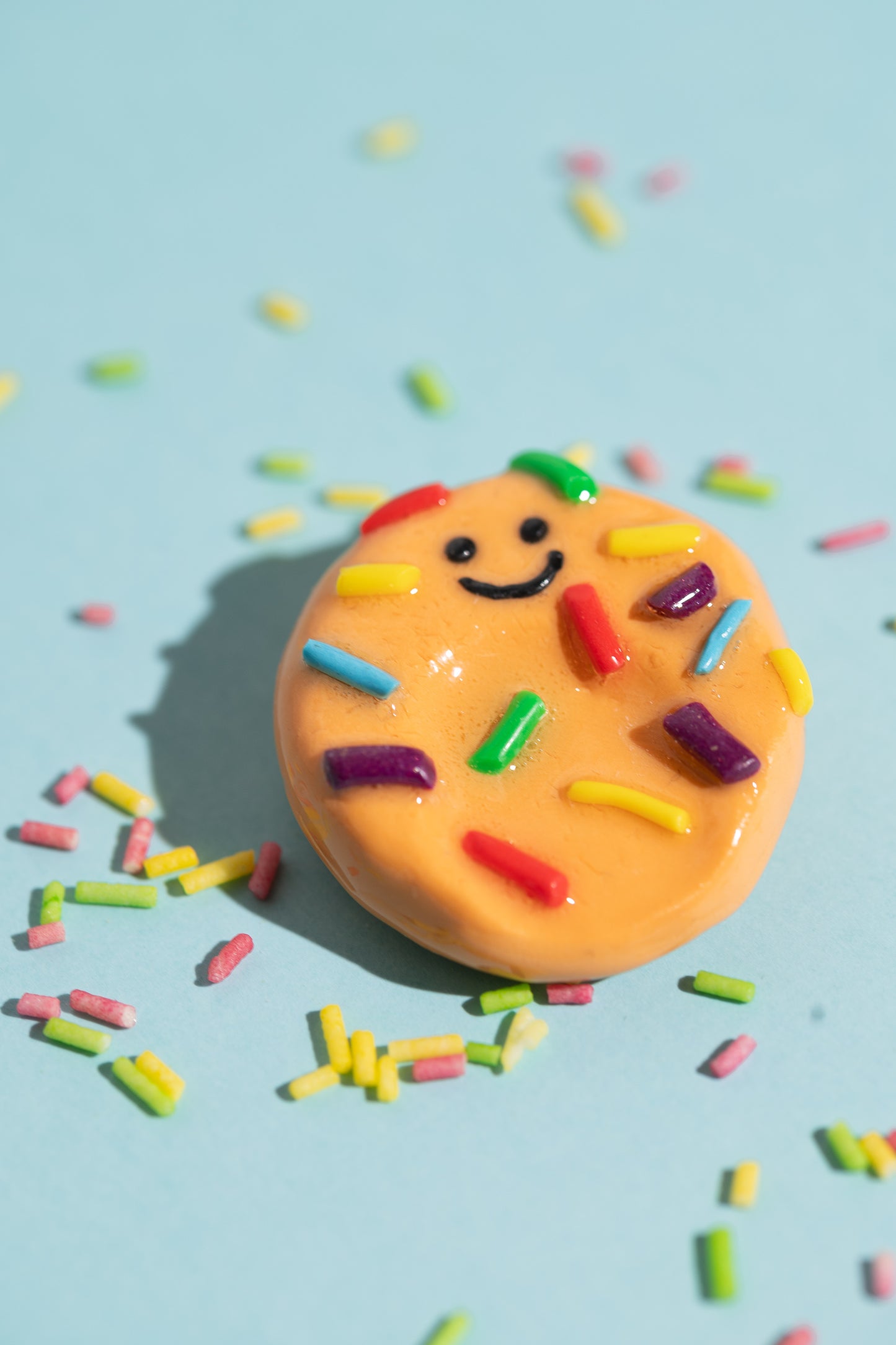 Fidget Toy Sprinkle Cookie Worry Stone