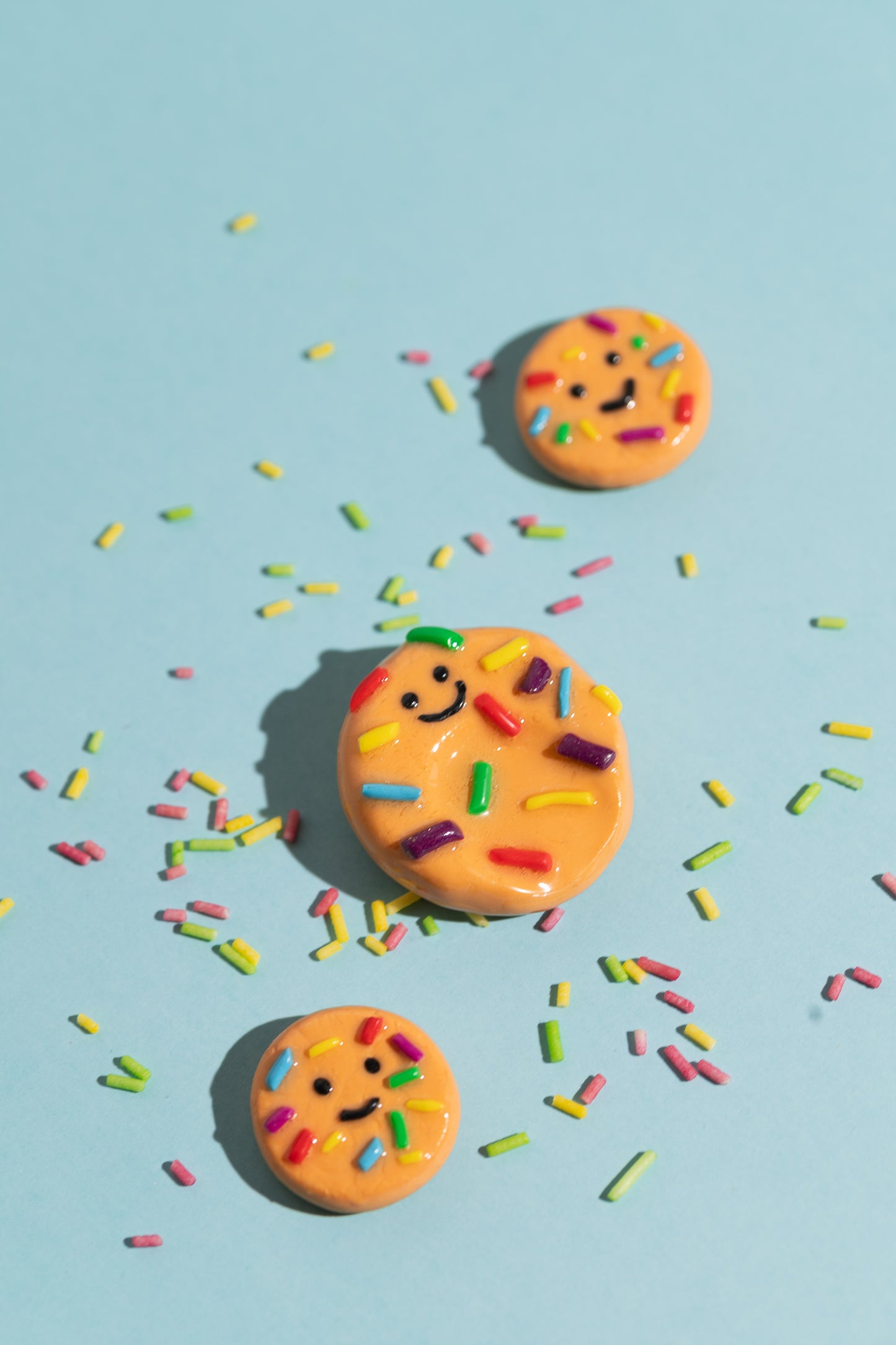 Fidget Toy Sprinkle Cookie Worry Stone